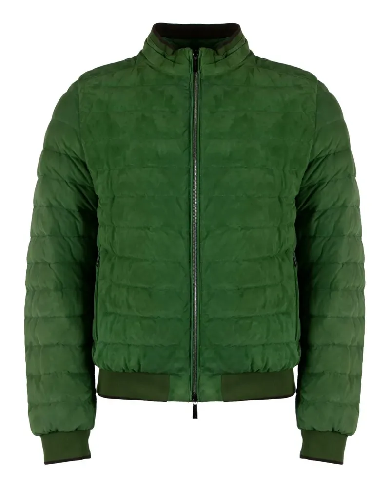MOORER Strauss Bomberjacke - Grün Grün