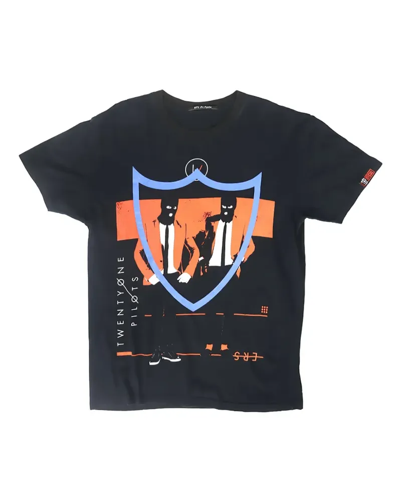 HTC Hollywood Trading Company 21 Pilots 2016 T-Shirt mit grafischem Print - Schwarz Schwarz