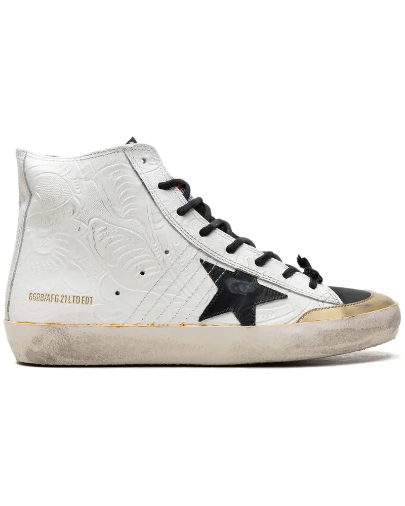 Golden Goose Francy Penstar White/Gold/Black Sneakers - Weiß Weiß