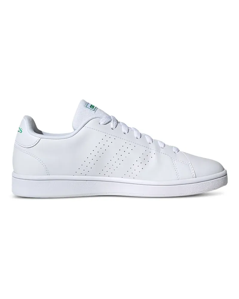 adidas Perforierte Advantage Sneakers - Weiß Weiß