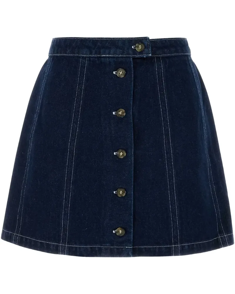 A.P.C. Pipa Jeansrock - Blau Blau
