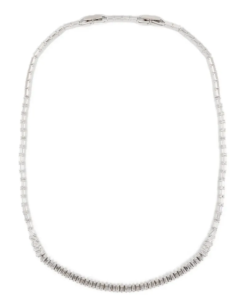 Swarovski Matrix Halskette - Silber Silber