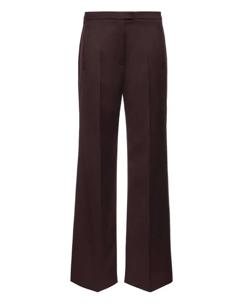 Magda Butrym pleats flared trousers - Violett Violett