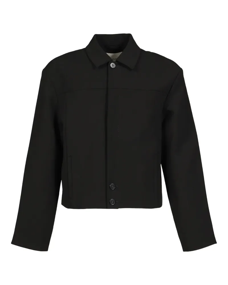 Entire Studios Cropped-Jacke - Schwarz Schwarz