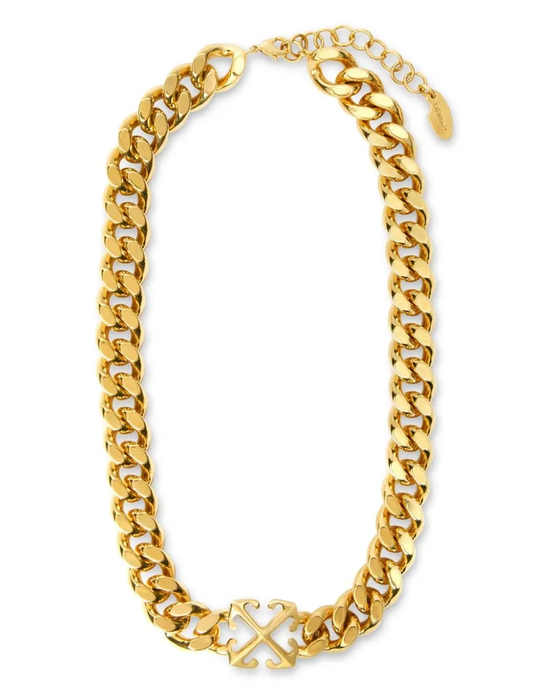OFF-WHITE Halskette mit Arrows-Anhänger - Gold Gold