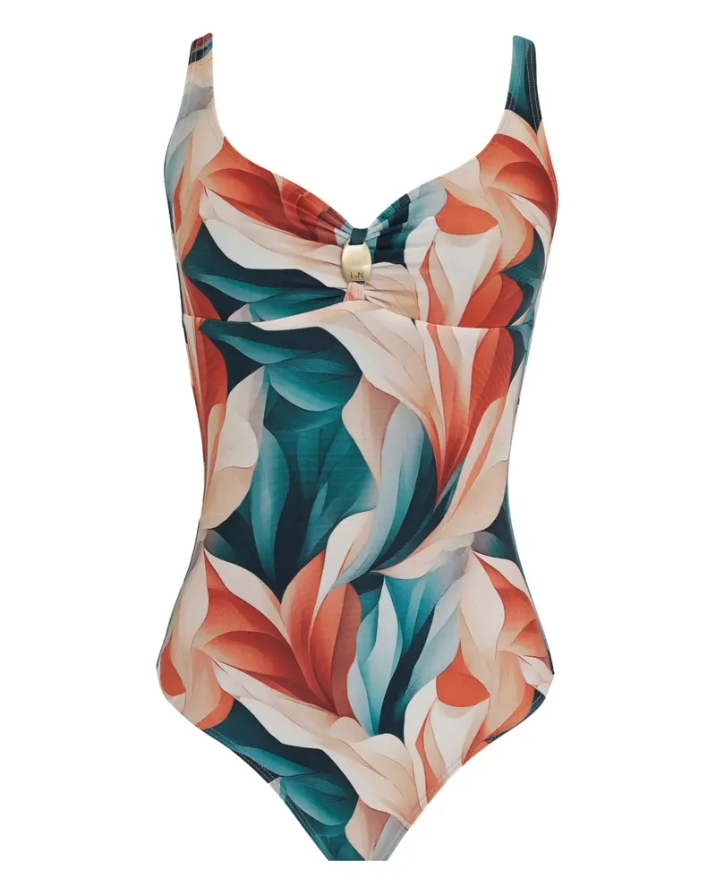 Lygia & Nanny Roberta' Badeanzug mit Print - Grün Grün