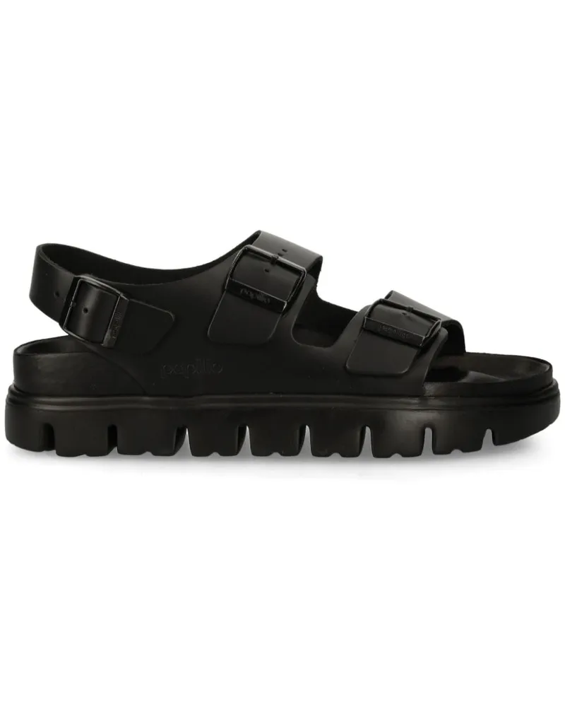 Birkenstock Chunky Milano Sandalen - Schwarz Schwarz