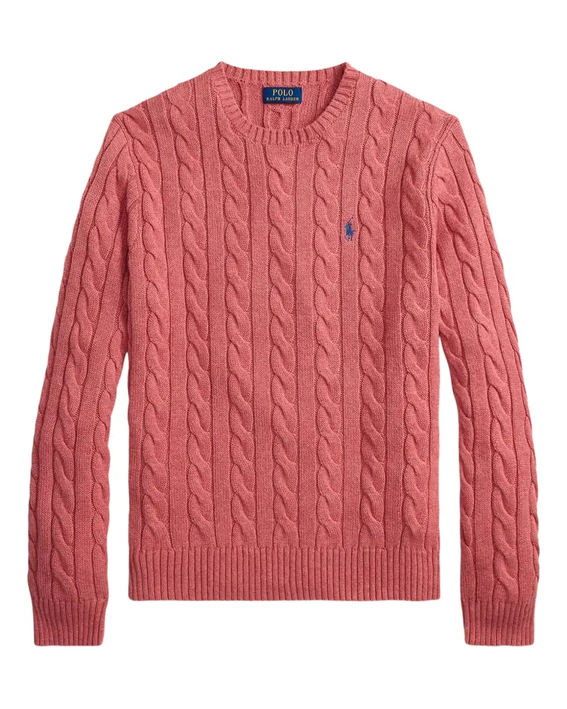 Ralph Lauren Pullover mit Zopfmuster - Rosa Rosa