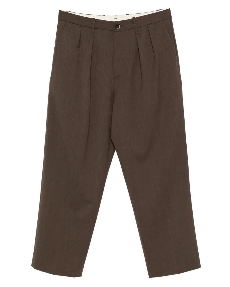 nine:inthe:morning pleated pants - Braun Braun