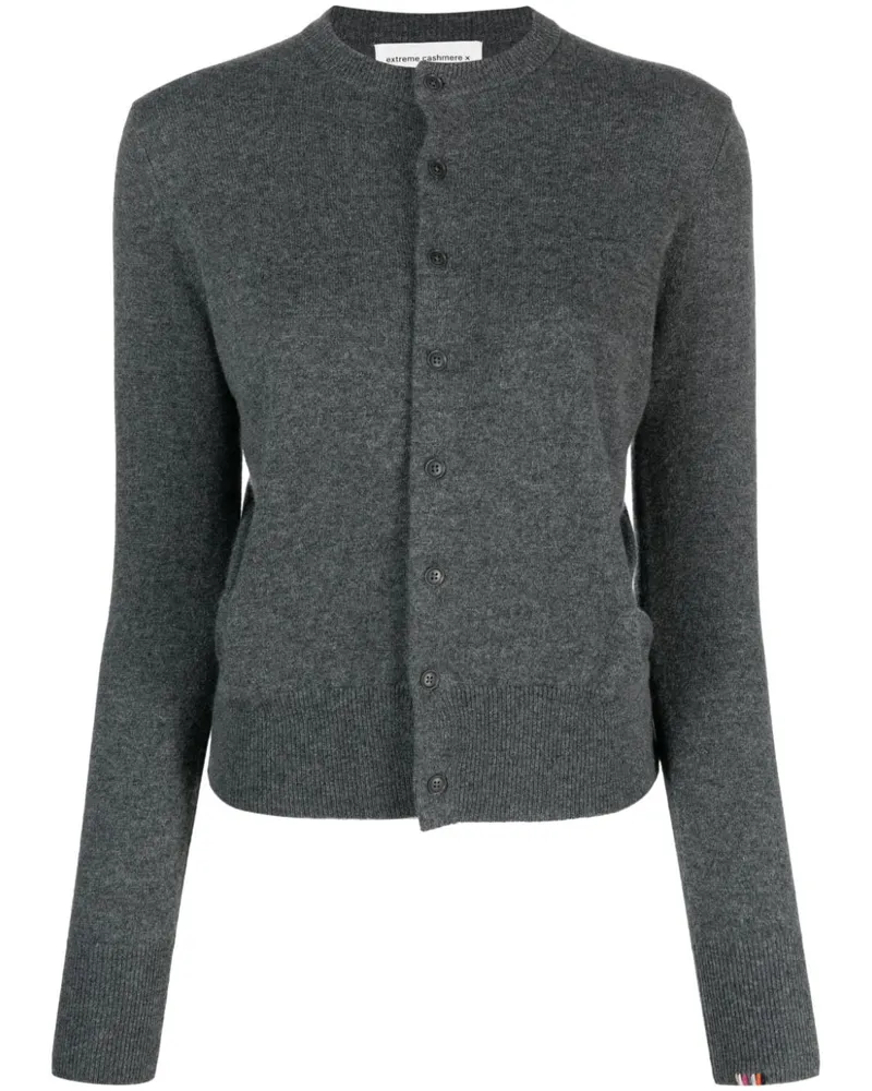 extreme cashmere Cardigan aus Kaschmir - Grau Grau