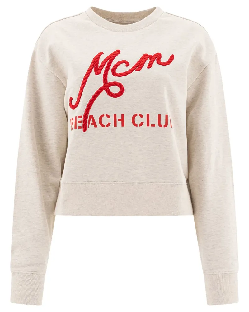 MCM Beach Club Sweatshirt - Nude Nude