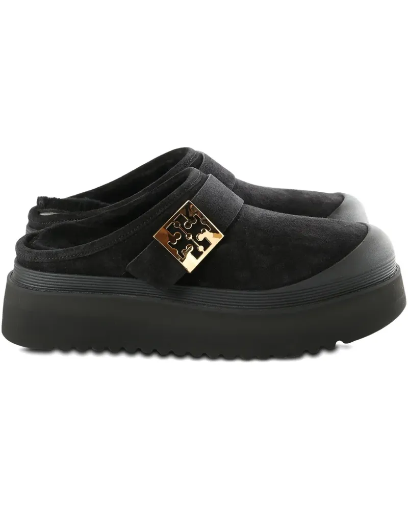 Tory Burch Mellow buckle platform mules - Schwarz Schwarz