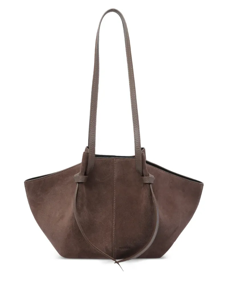 YUZEFI Große Mochi Schultertasche - Braun Braun