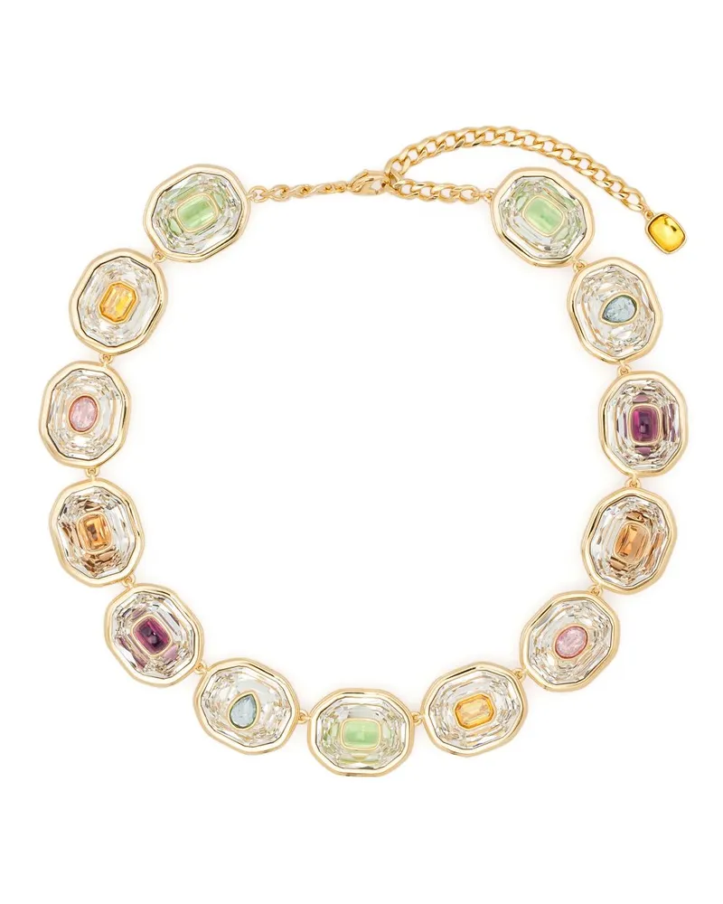 Swarovski Chroma Tennis Halskette - Gold Gold
