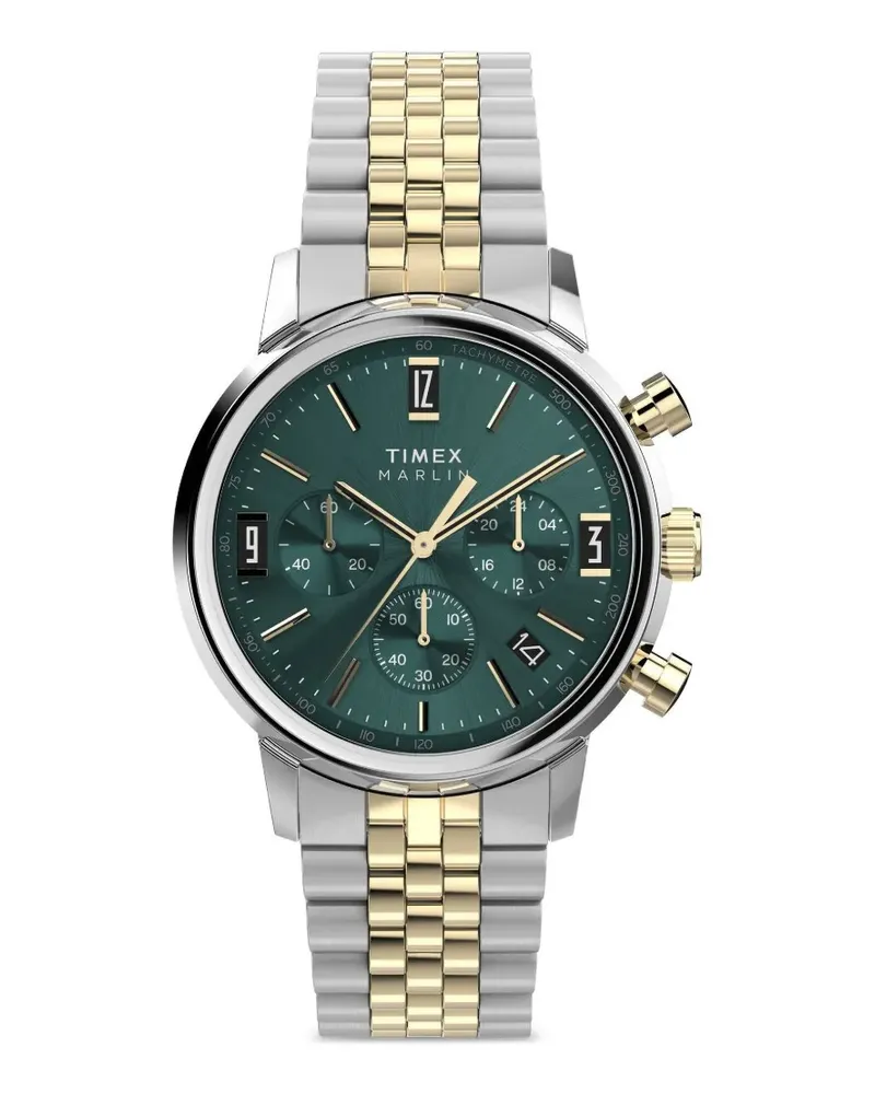 Timex Marlin Chronograph Tachymeter-Armbanduhr 40mm - Grün Grün