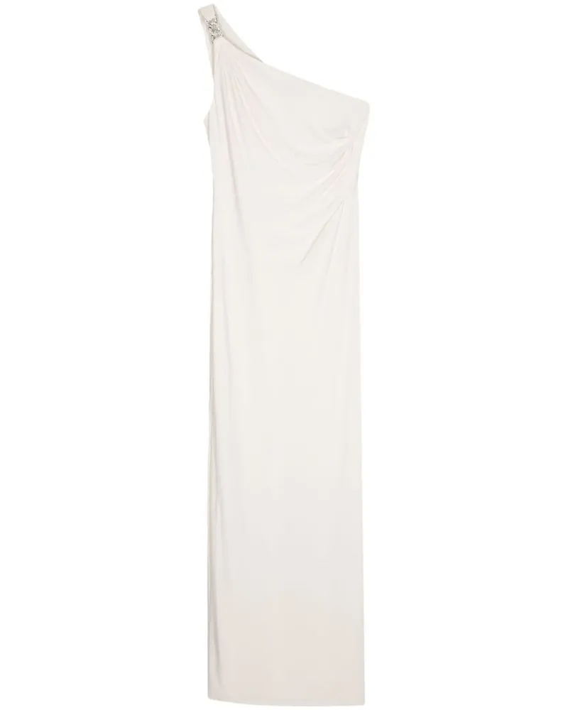 Ralph Lauren Maxikleid mit Kristallen - Nude Nude