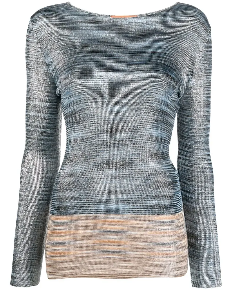 Missoni Gestricktes Oberteil - Blau Blau