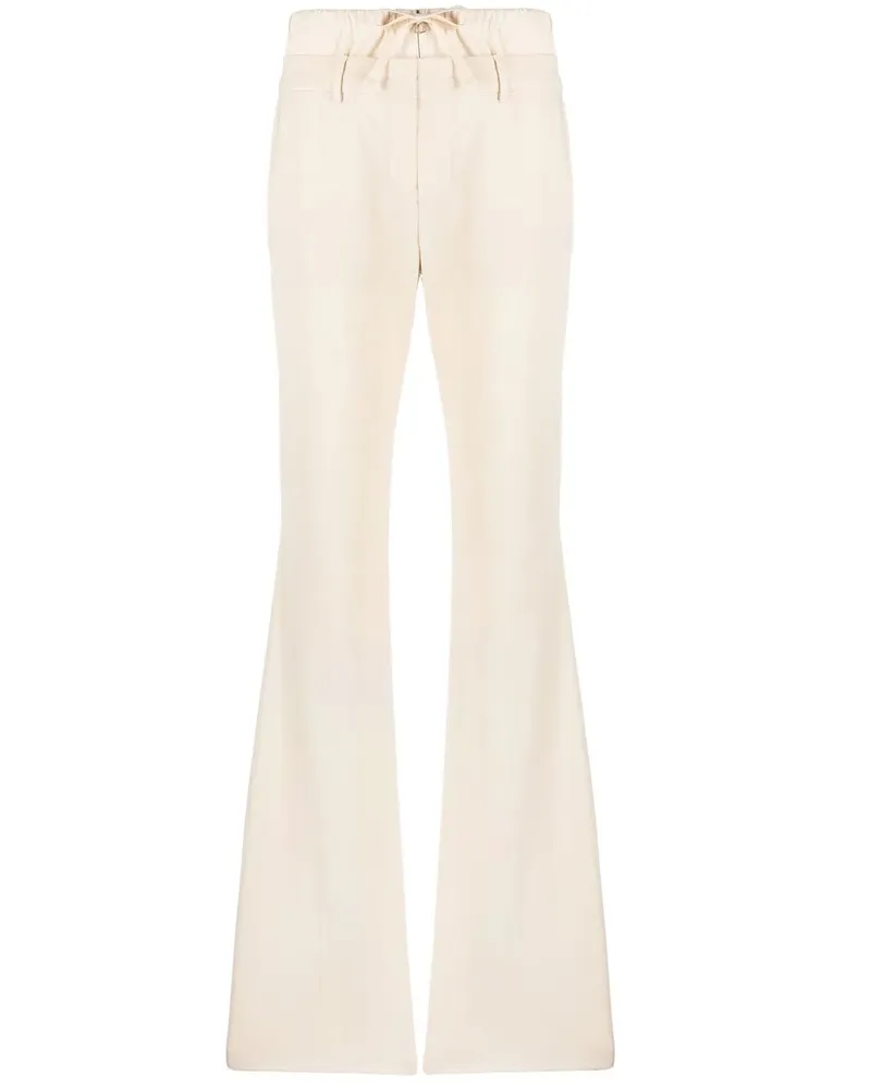 SPORTMAX Lungo Hose mit Kordelzug - Nude Nude