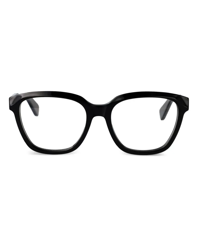 Chloé Brille mit eckigem Gestell - Schwarz Schwarz