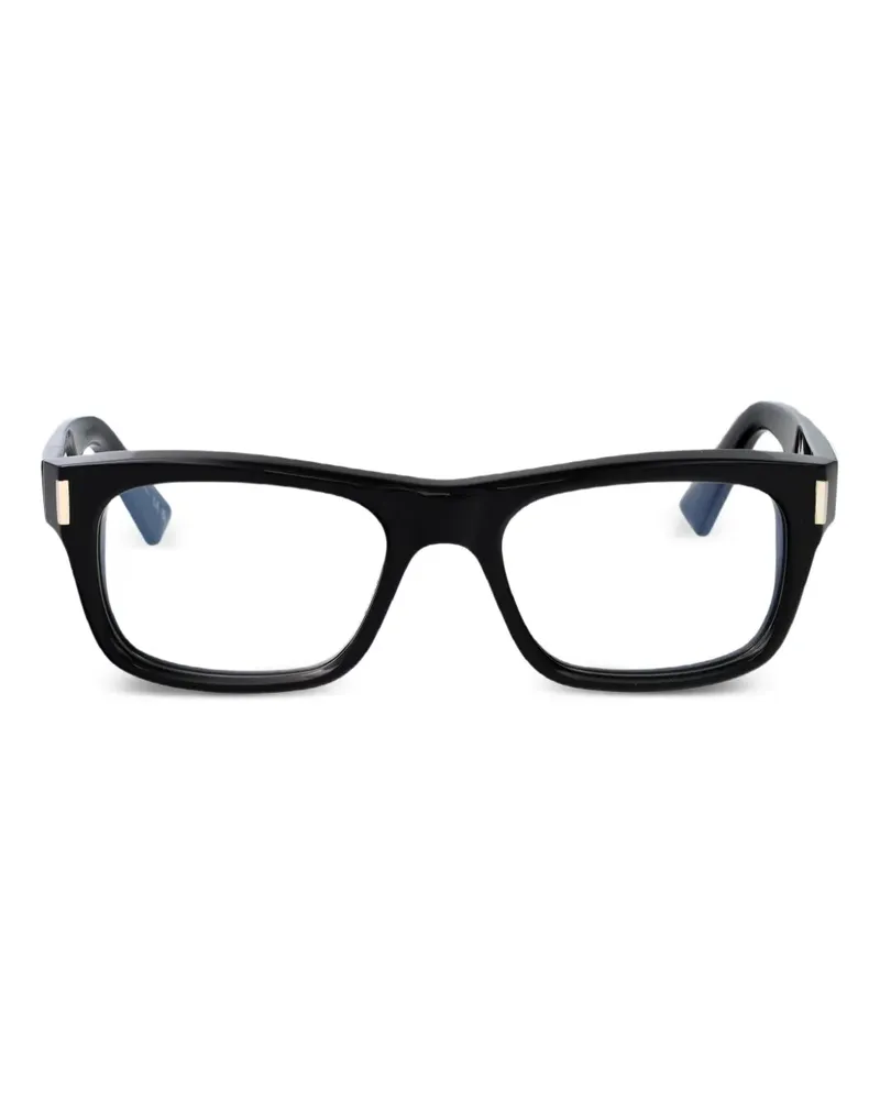 Saint Laurent Brille mit eckigem Gestell - Schwarz Schwarz