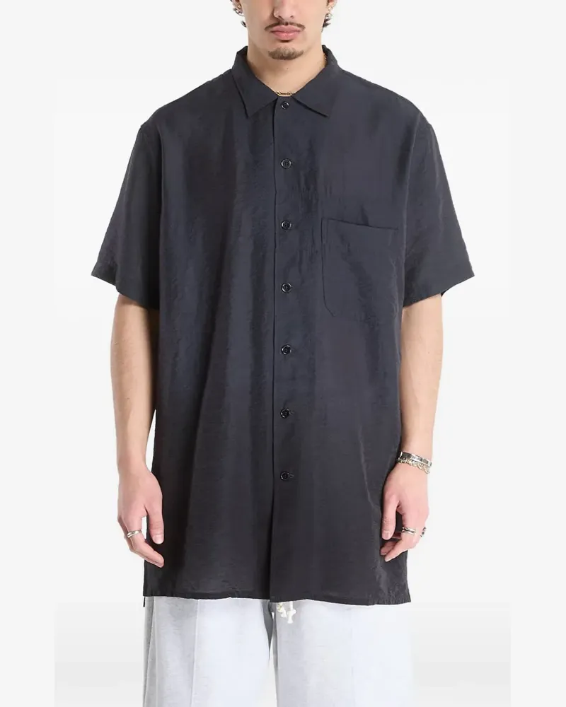 Y-3 Langes Hemd - Schwarz Schwarz