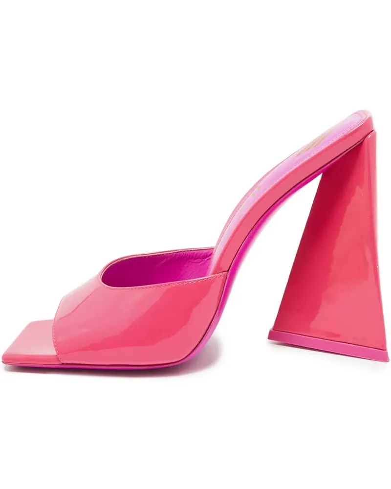 ATTICO Deon vSandalen aus Lackleder 115mm - Rosa Rosa