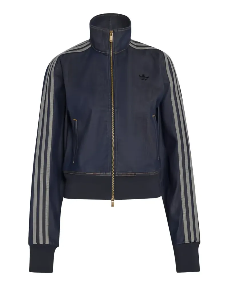 adidas Firebird Joggingtop aus Denim - Blau Blau