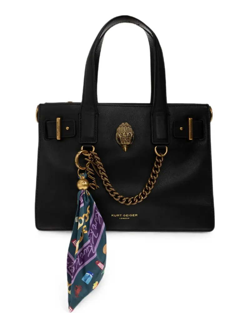 Kurt Geiger Kleine Sloane Tote Bag - Schwarz Schwarz