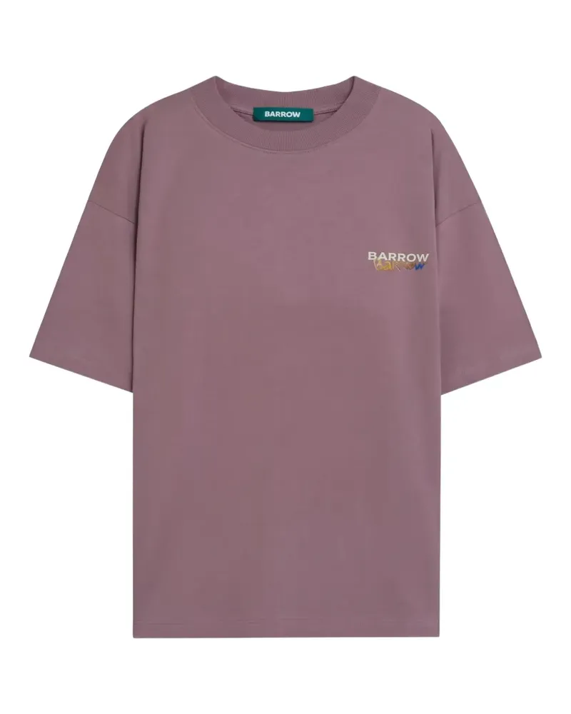 BARROW logo-detail T-shirt - Rosa Rosa