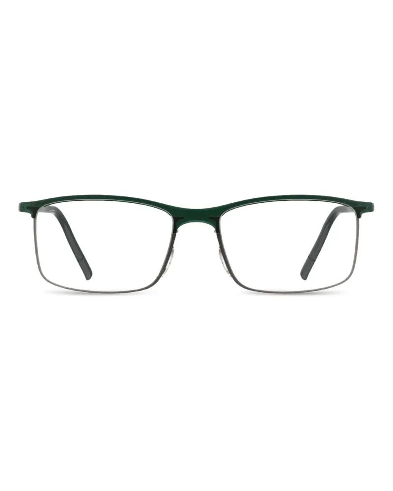 Silhouette Balanced Fusion square-frame glasses - Grau Grau