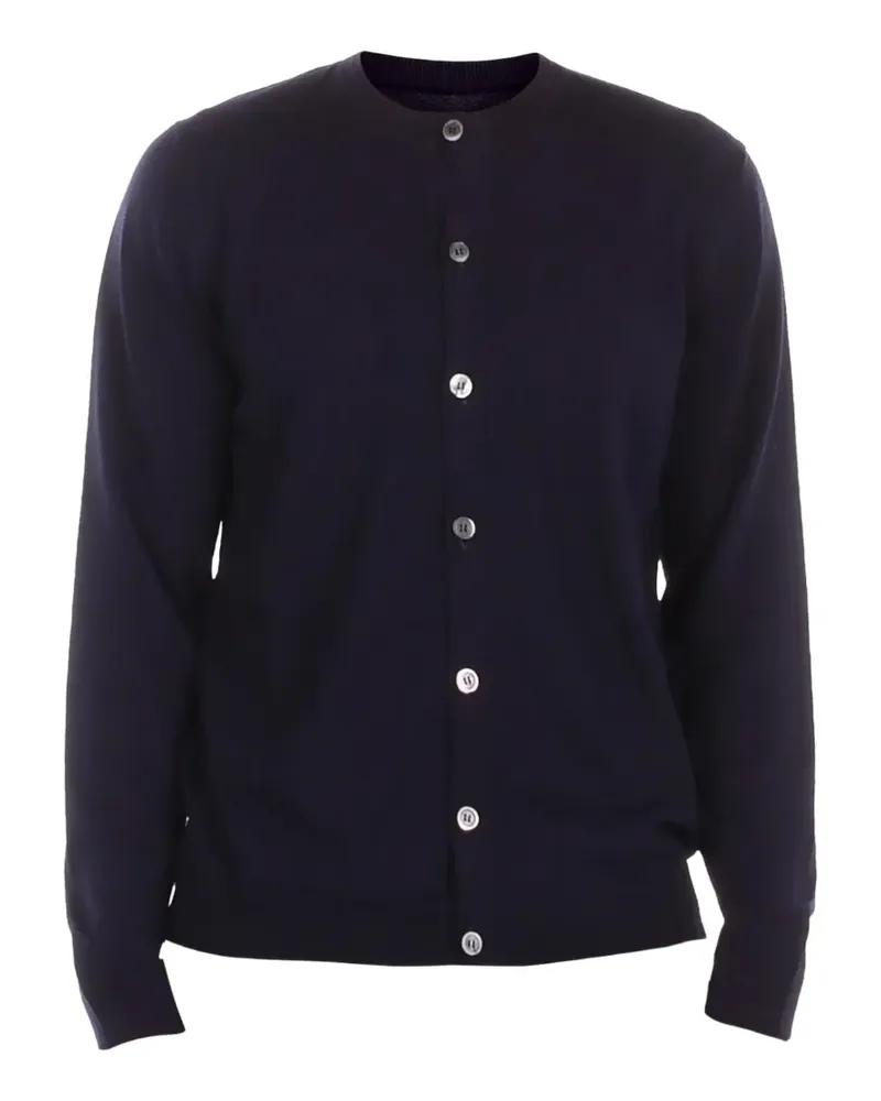 Alpha Studio Korean regular-fit cardigan - Blau Blau