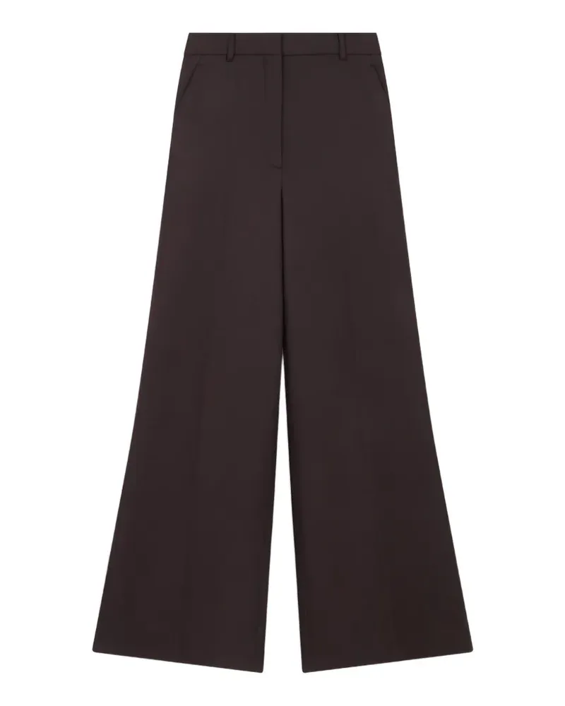 Stella McCartney Ausgestellte Hose - Braun Braun