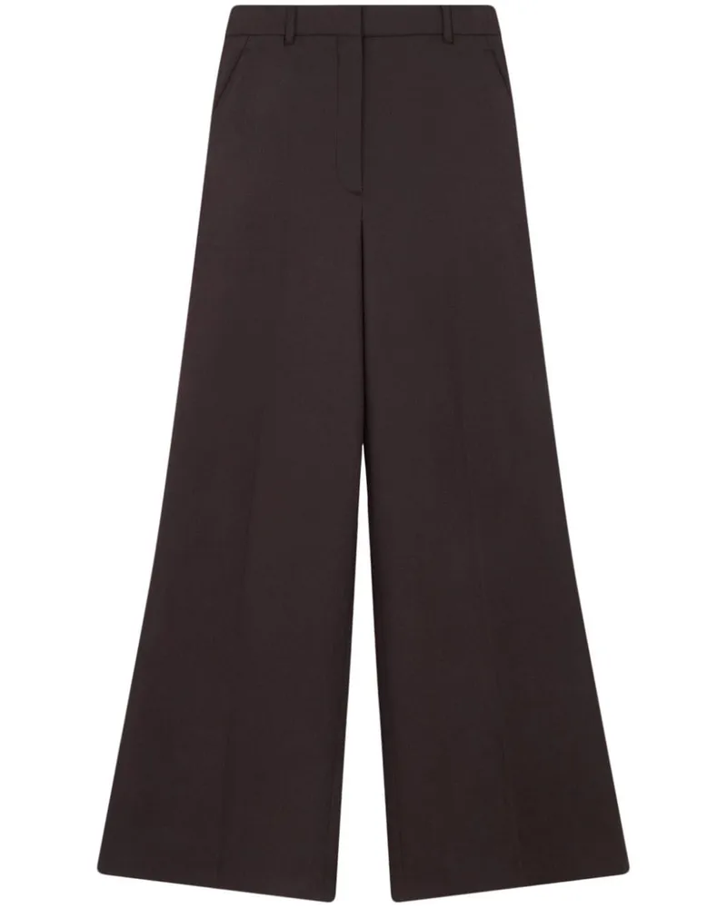 Stella McCartney Ausgestellte Hose - Braun Braun
