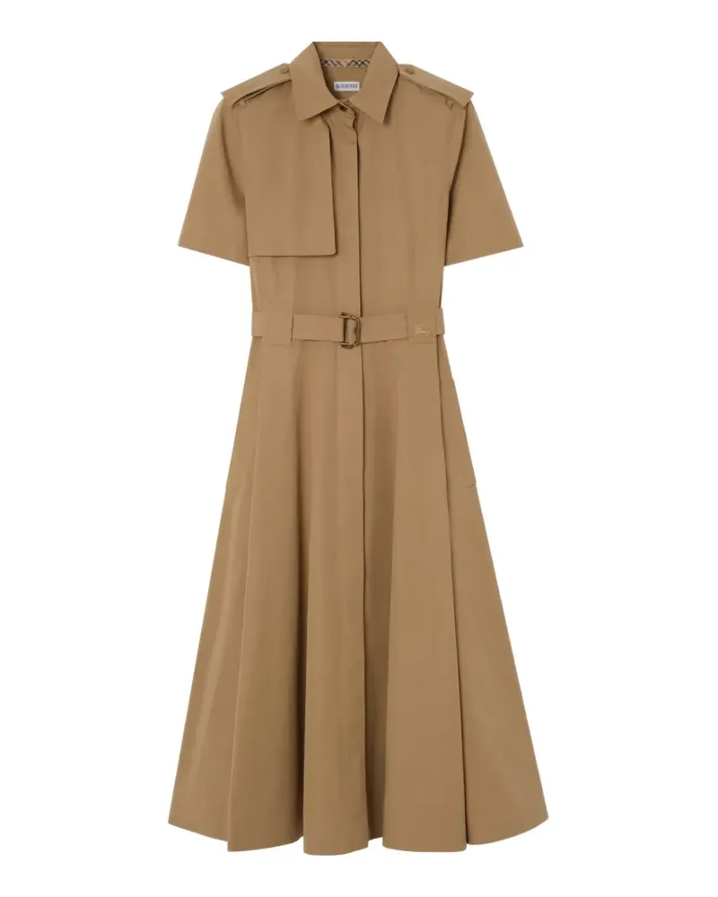 Burberry cotton poplin shirt dress - Braun Braun