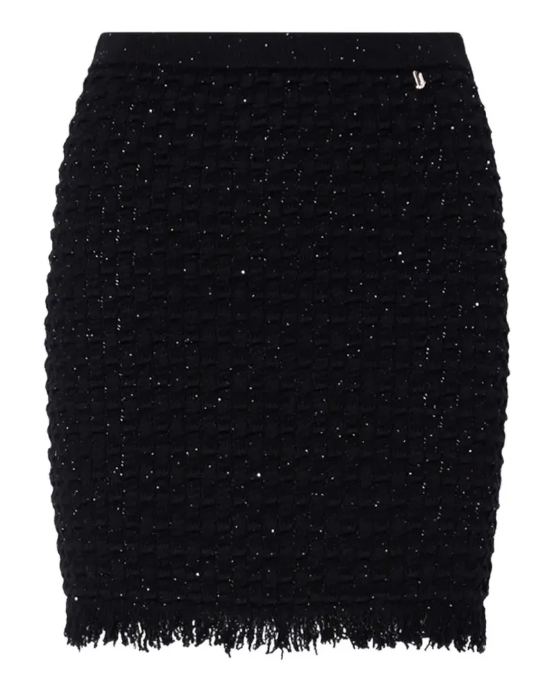 Liu Jo knitted miniskirt - Schwarz Schwarz