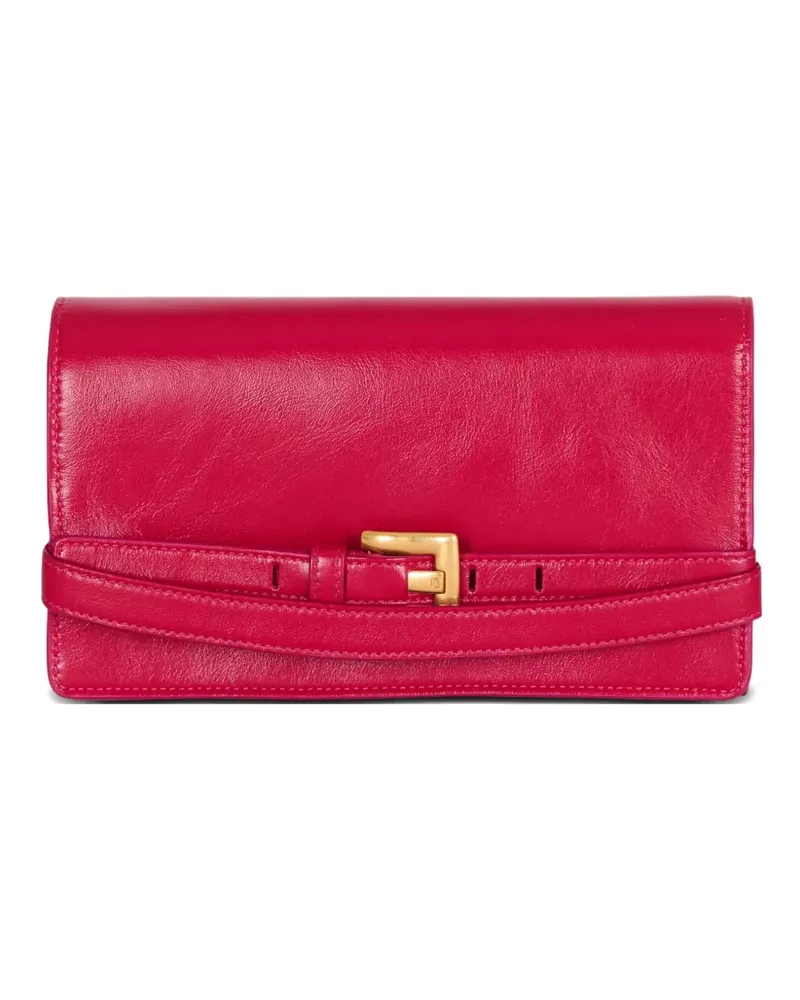 Balmain Clutch mit Gürteldetail - Rosa Rosa