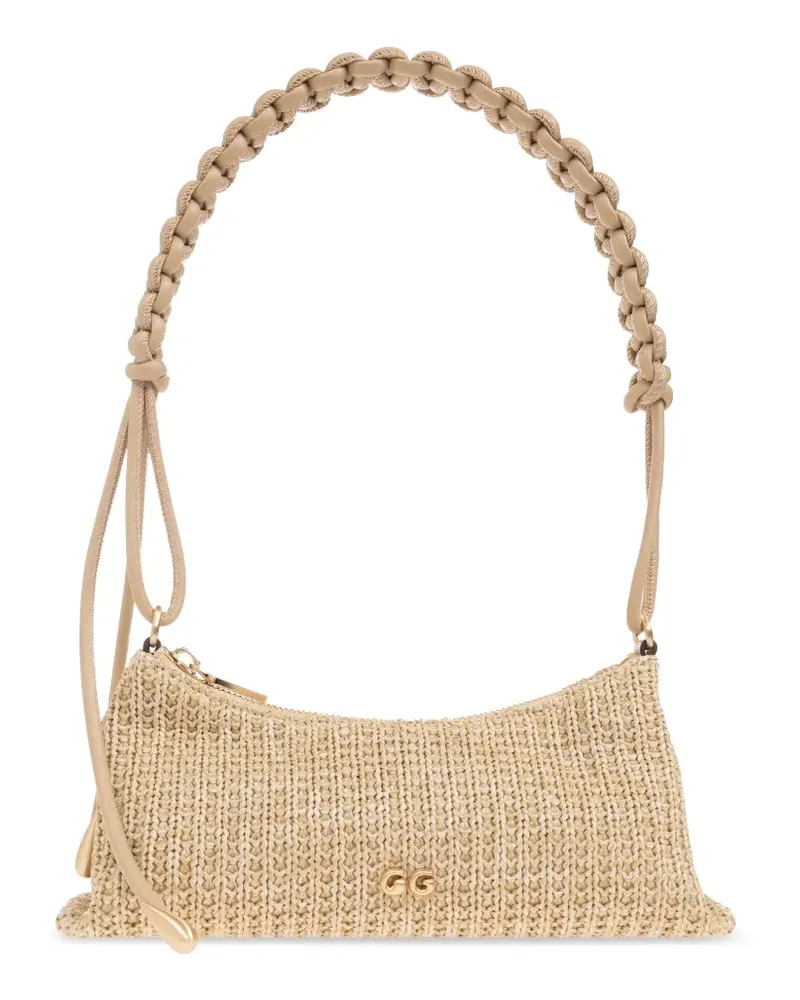Cult Gaia Livi Wavy Schultertasche - Nude Nude