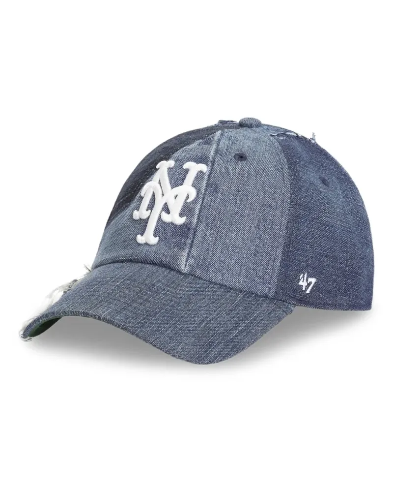 Dolce & Gabbana x ’47 New York Mets denim patchwork baseball cap - Blau Blau