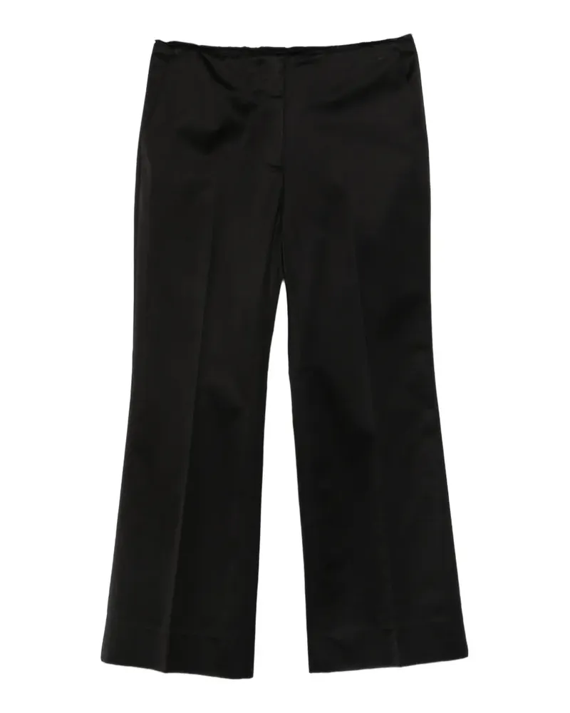 Totême kick flare trousers - Schwarz Schwarz