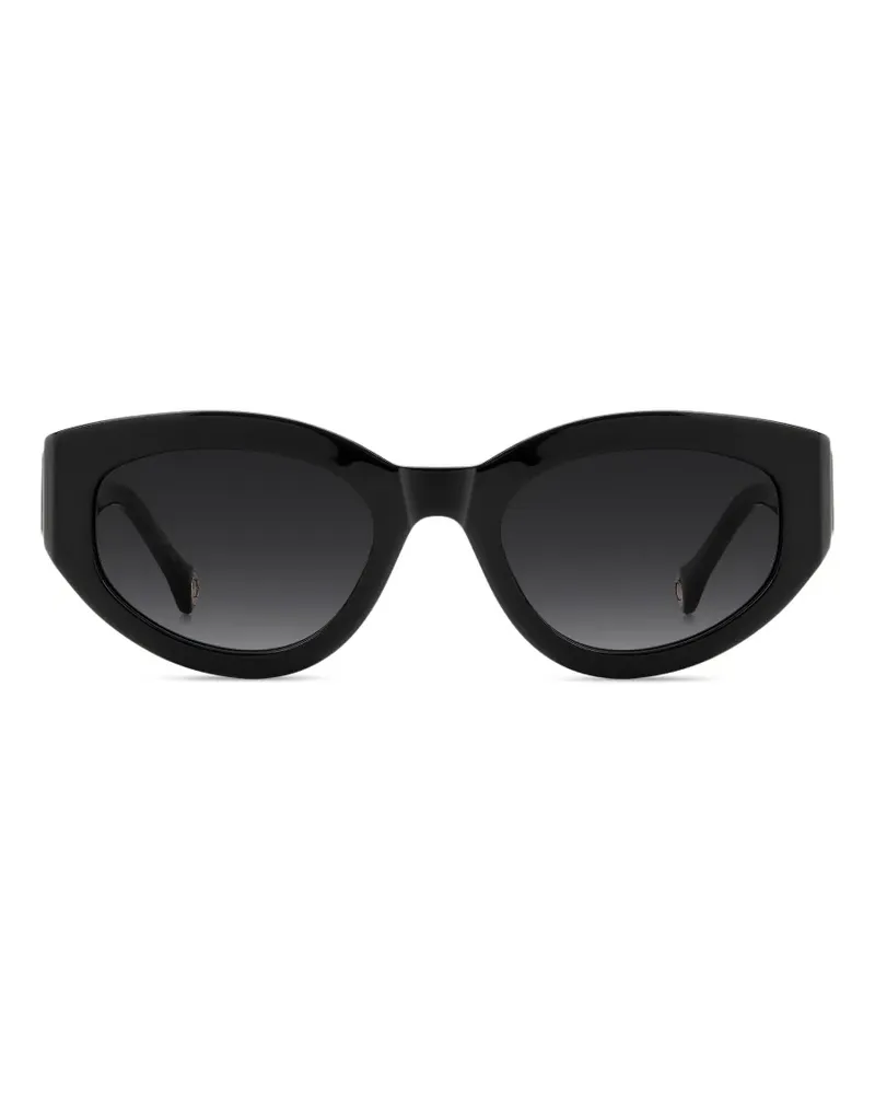 Carolina Herrera New York Cat-Eye-Sonnenbrille - Schwarz Schwarz