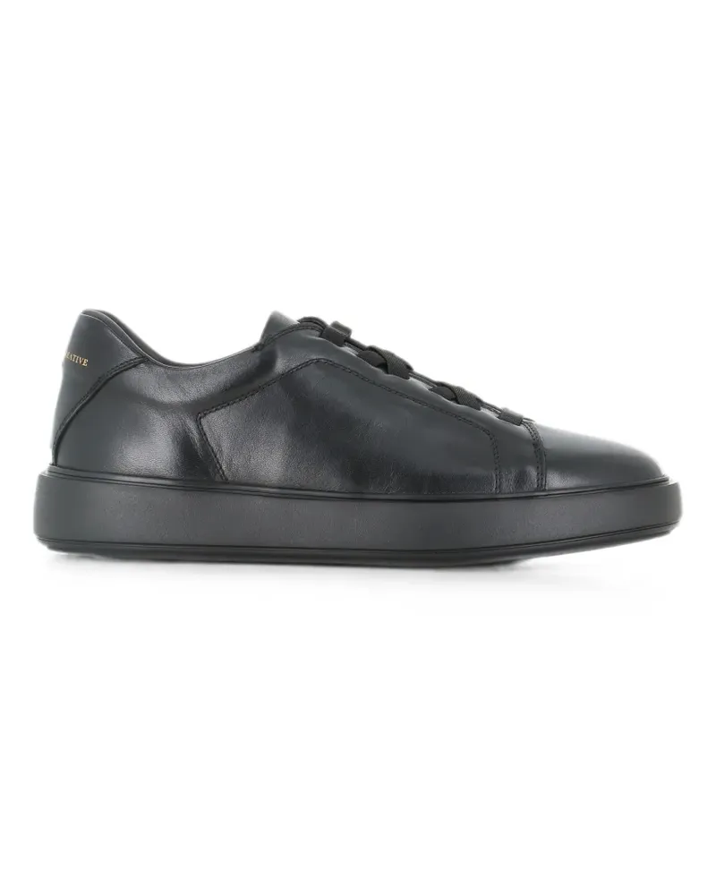 Officine Creative Italia leather lace-up sneakers - Schwarz Schwarz