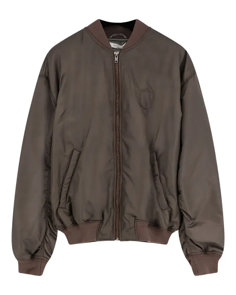 IH NOM UH NIT number-detail bomber jacket - Grün Grün