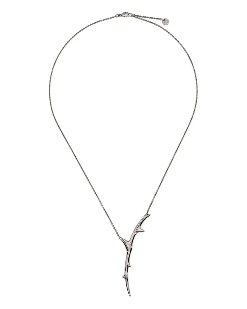 Shaun Leane Rose Thorn Halskette mit Anhänger - Silber Silber