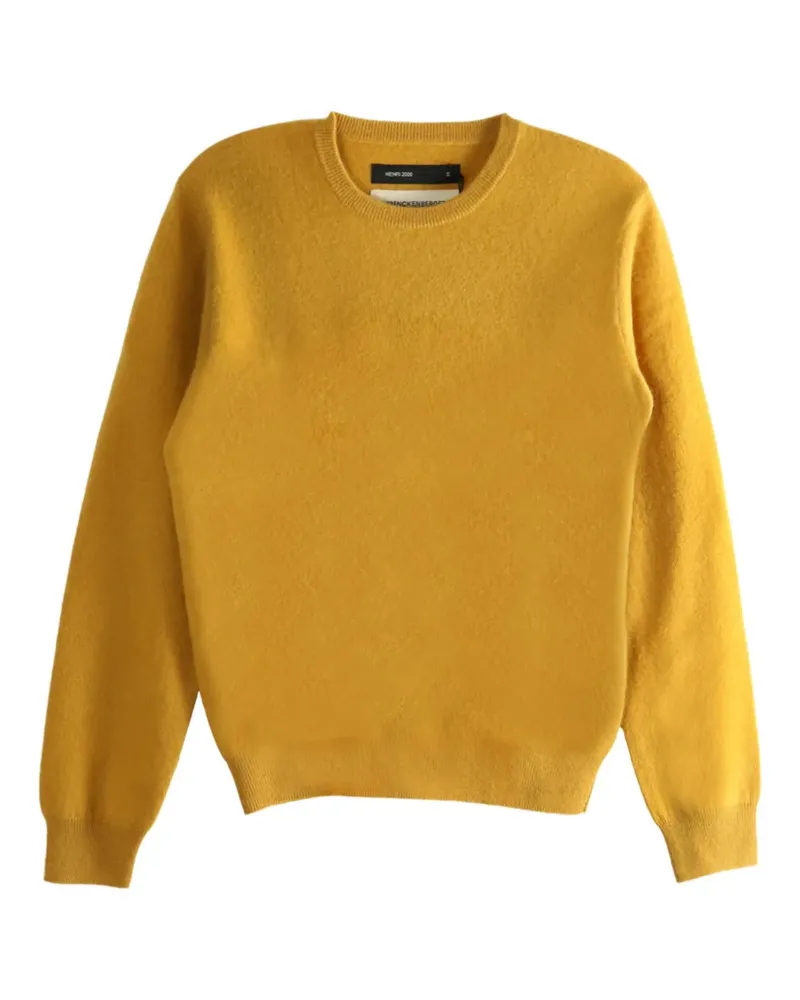 Frenckenberger crew-neck sweater - Gelb Gelb