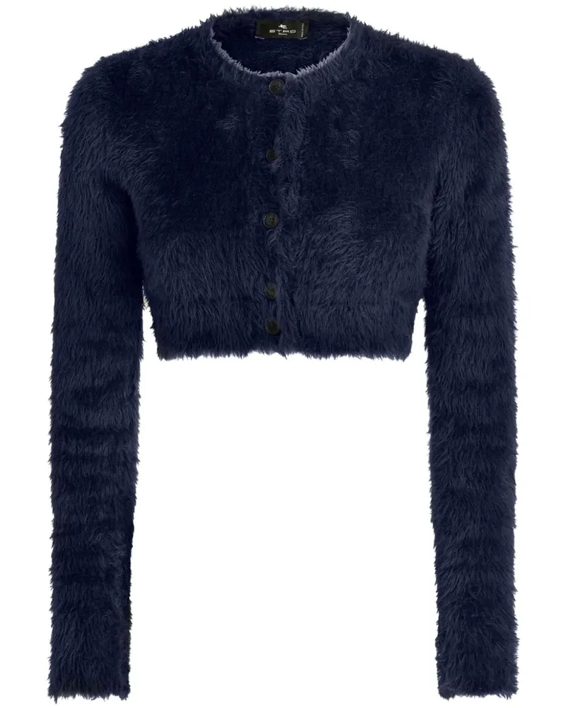 Etro Cardigan mit Reißverschluss - Blau Blau