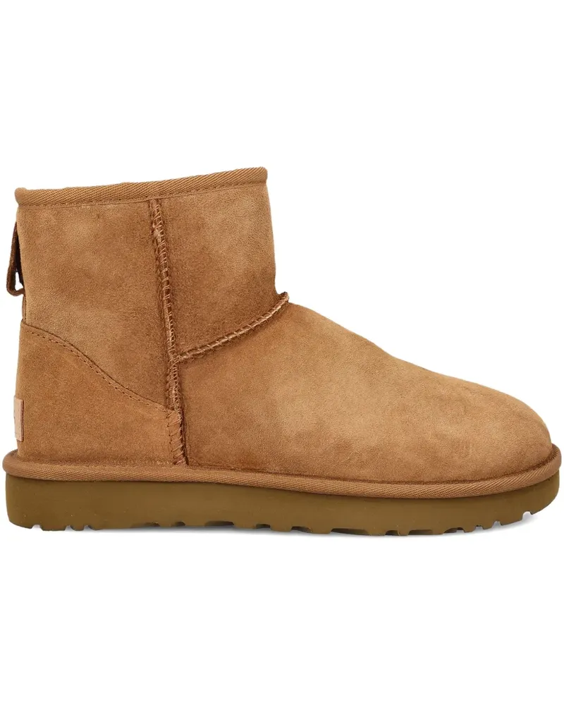 UGG Classic Mini Stiefel aus Schafsleder - Nude Nude