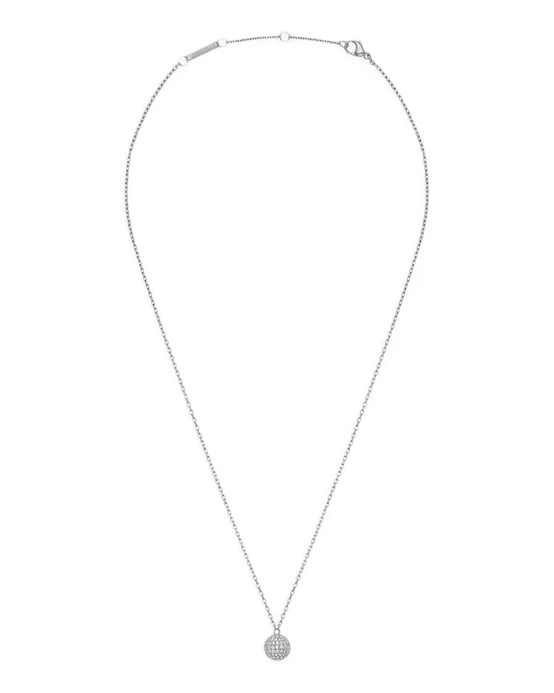 Daniel Wellington Pavé-Halskette mit Kristallen - Silber Silber