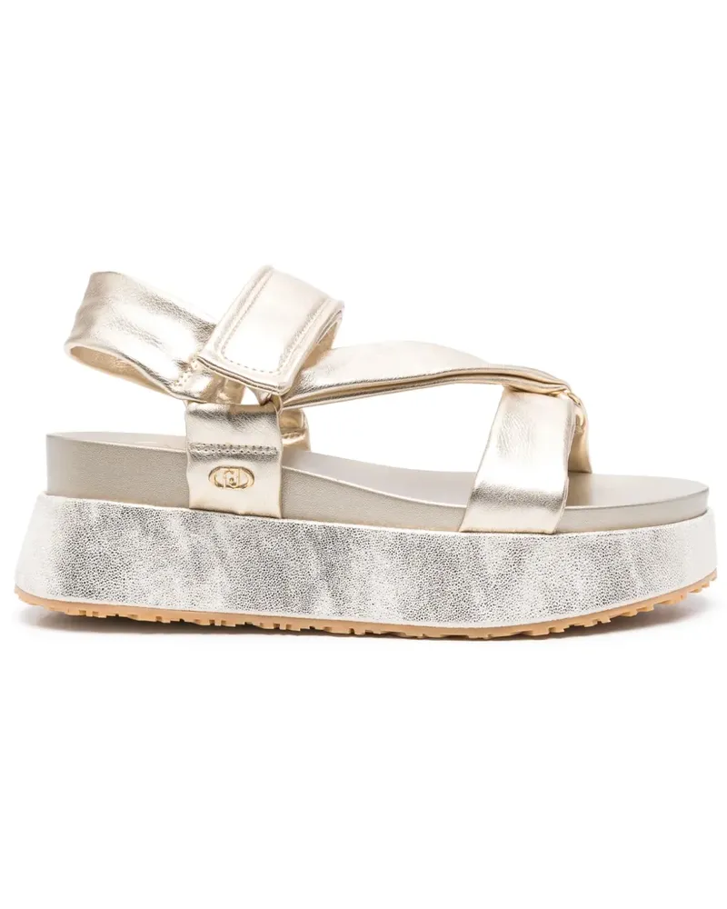 Liu Jo Plateau-Sandalen 40mm - Gold Gold