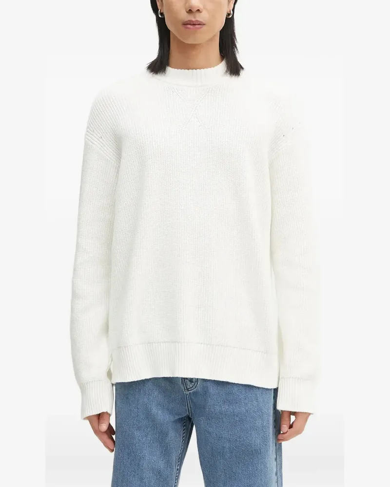 Napapijri Pullover mit rundem Ausschnitt - Weiß Weiß