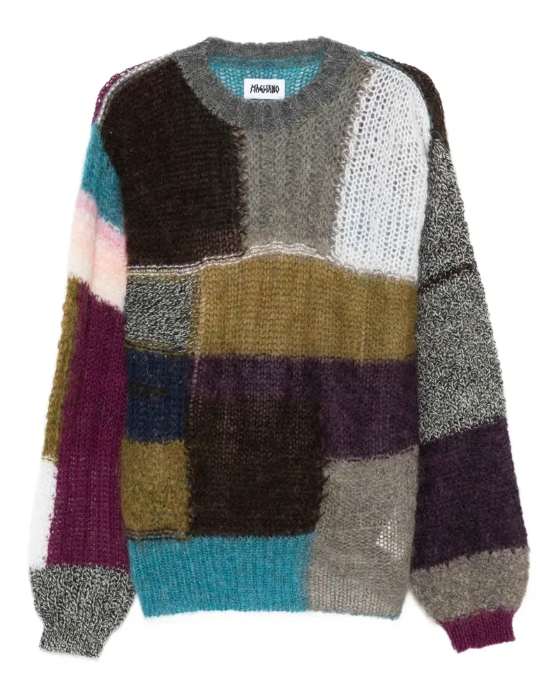 Magliano Patchwork-Pullover - Braun Braun
